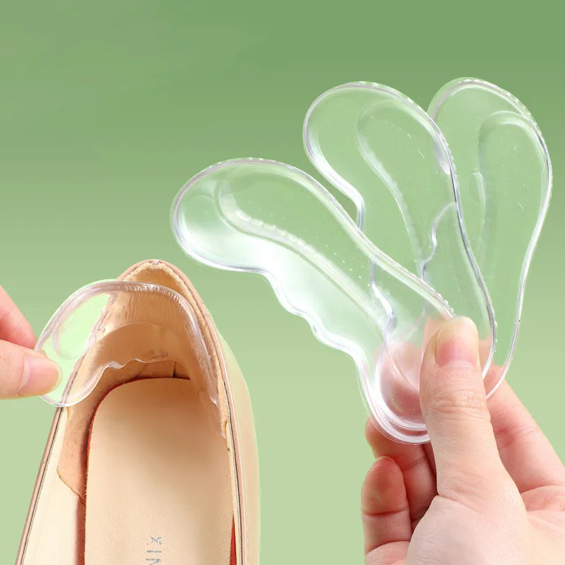 Shoe Parts Accessories Silicone Gel Insoles for Shoes Women High Heel Liner Grips Protector Sticker AntiWear Pad Foot Pain Relief Inserts 231124