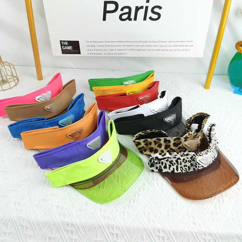 Summer Visors Hat Sports Cap Designer Sunscreen Sun-proof Caps Windproof Letters Design for Man Woman hat 13 Color Top Quality, C1
Summer Visors Hat Sports Cap Designer Sunscreen Sun-proof Caps Windproof Letters Design for Man Woman hat 13 Color Top Quality, C1