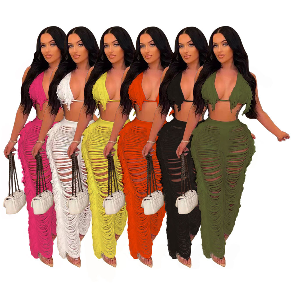 Summer Beach Wear Sexy 2 Piece Crochet Set Women Cover Up Hollow Out Two Piece Knitted Set Bra and Pants Party Outfits, Orange
Summer Beach Wear Sexy 2 Piece Crochet Set Women Cover Up Hollow Out Two Piece Knitted Set Bra and Pants Party Outfits, Orange