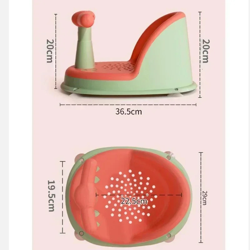 Bathing Tubs Seats Baby Tub Seat Bathtub Pad Mat Chair Safety Anti Slip born Infant Care Children Cute For 6 18 Months 231124
