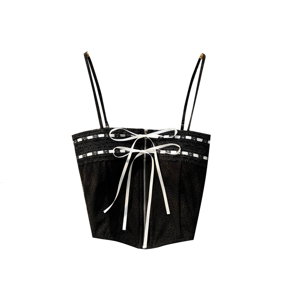 Women's Tanks Camis Spaghetti shoulder strap vest used for butterfly brushed tight corset cut camis Harajuku clothing fashionable women's 23