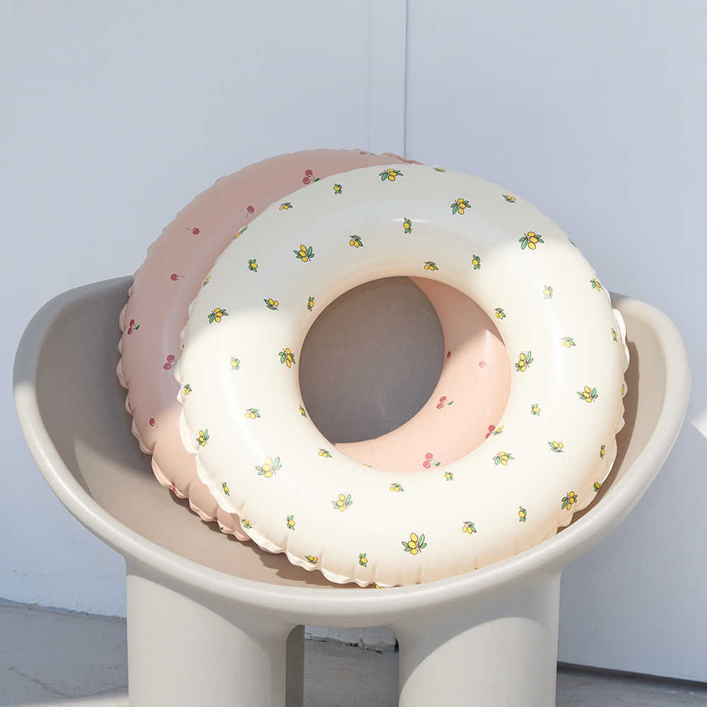 Life Vest Buoy Vintage Striped Adult Kids Swimming Circle Pool Floats Inflatable Swimming Ring Rubber Ring for Pool Party Toys Photo Props J230424