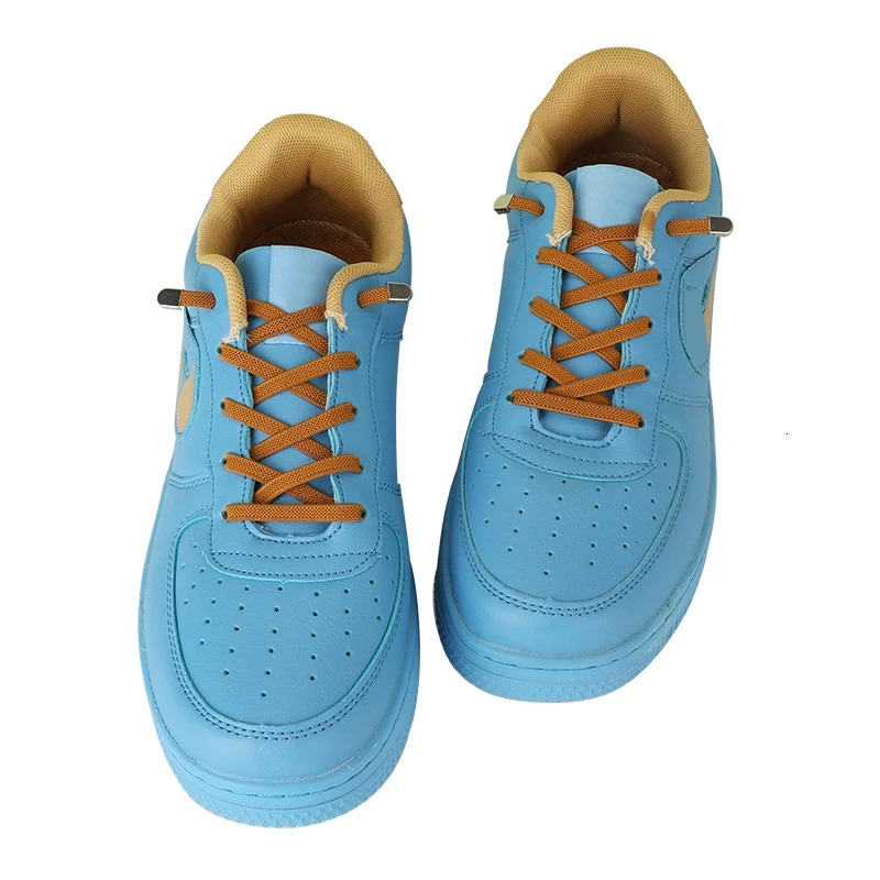 Shoe Parts Accessories 1 Pair Elastic No Tie laces Flat Shoelaces Quick Safety Shoelace Kids Adult Lazy Laces 231124