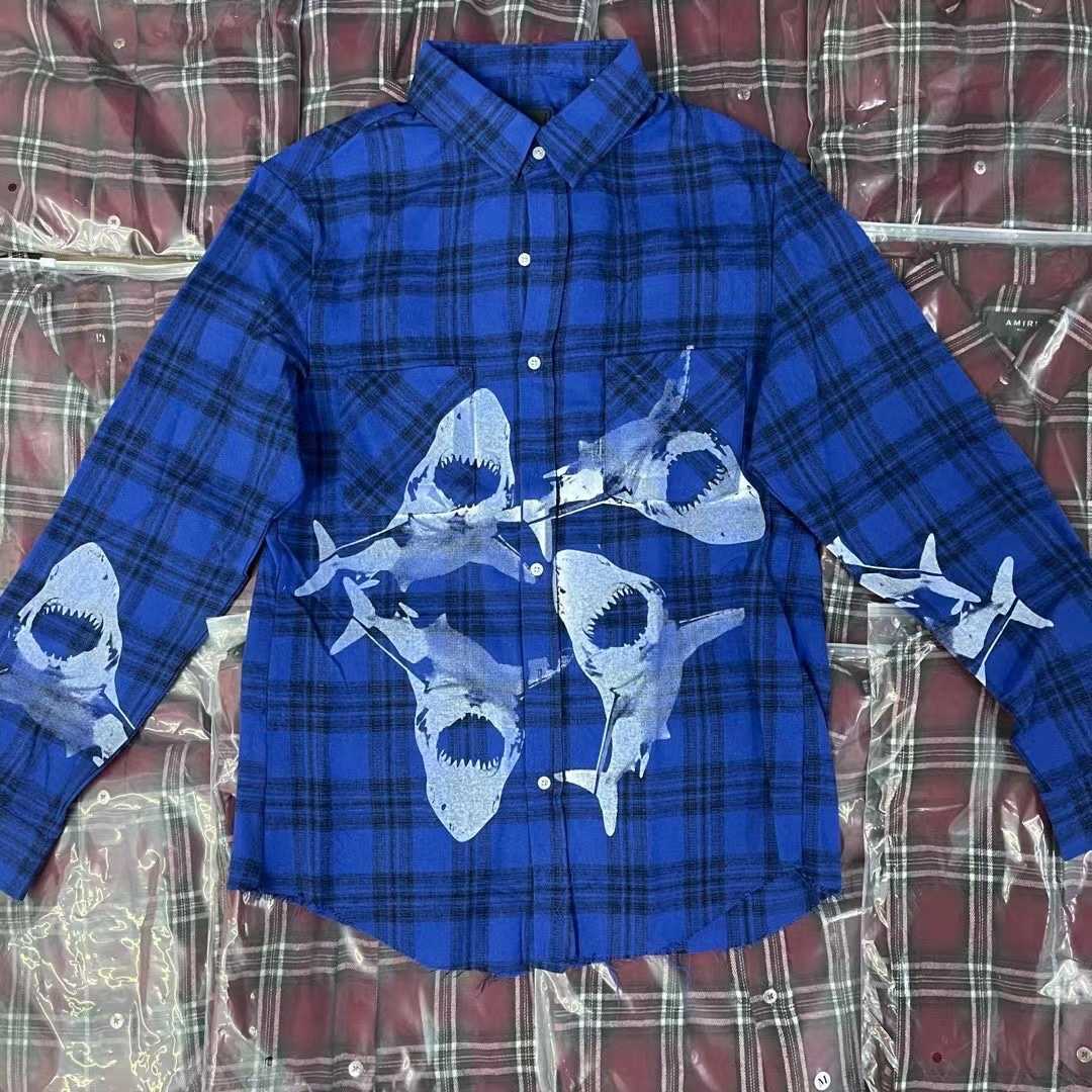 Designer Clothing Luxury Fashion Casual Shirts Caraway AutonomousAmi Blue Shark Shirt Streetwear Rock Hip hop Tops for sale, Shipping fee
Designer Clothing Luxury Fashion Casual Shirts Caraway AutonomousAmi Blue Shark Shirt Streetwear Rock Hip hop Tops for sale, Shipping fee