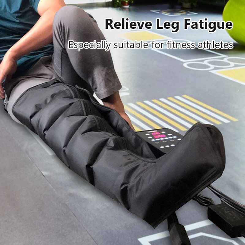 Leg Massagers 6-room air compression massage system whole body massager compression pump recovery boot and leg massage machine 230425