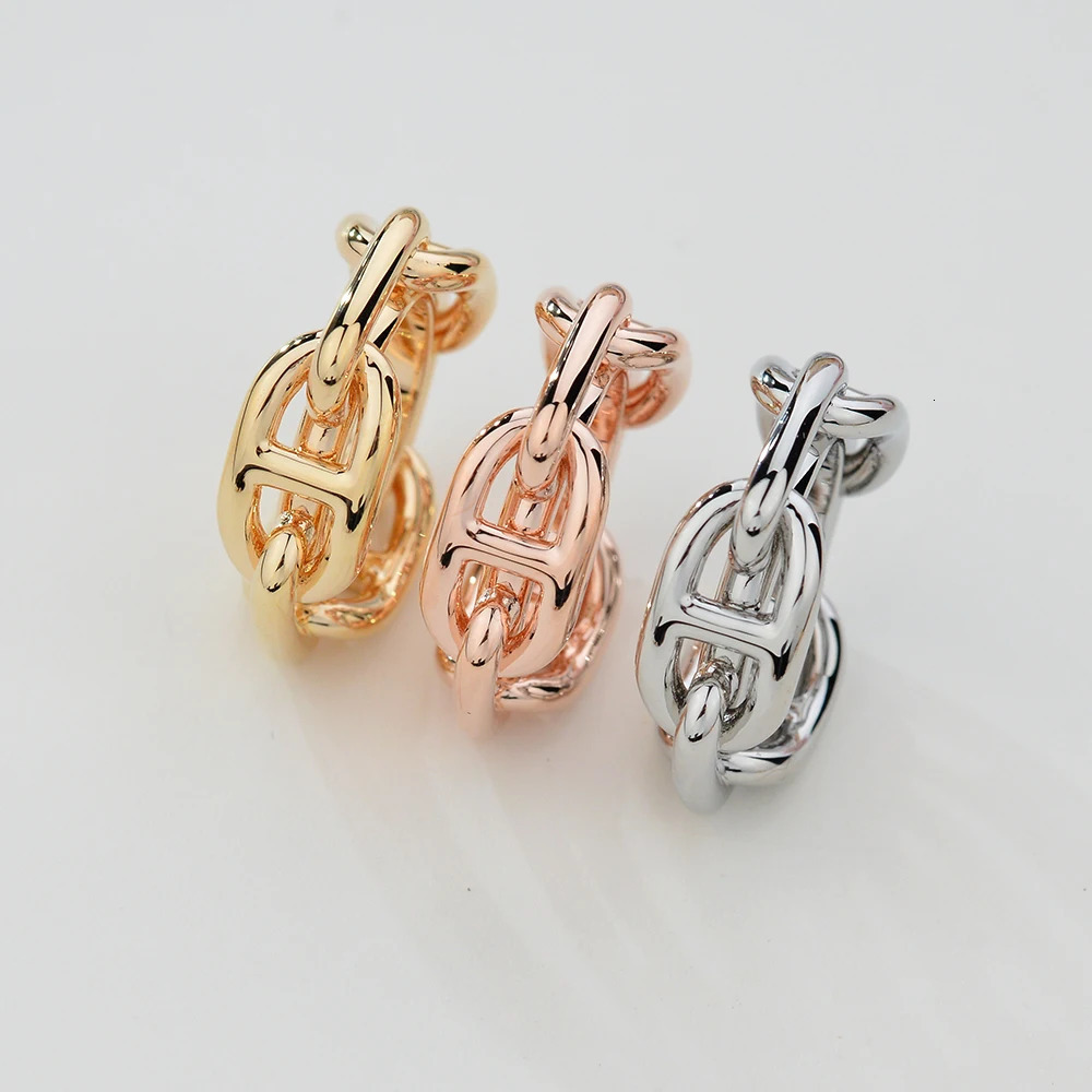 Pins Brooches -selling pig nose scarf fastening button lady fashion ring buckle does not fade hook 231124