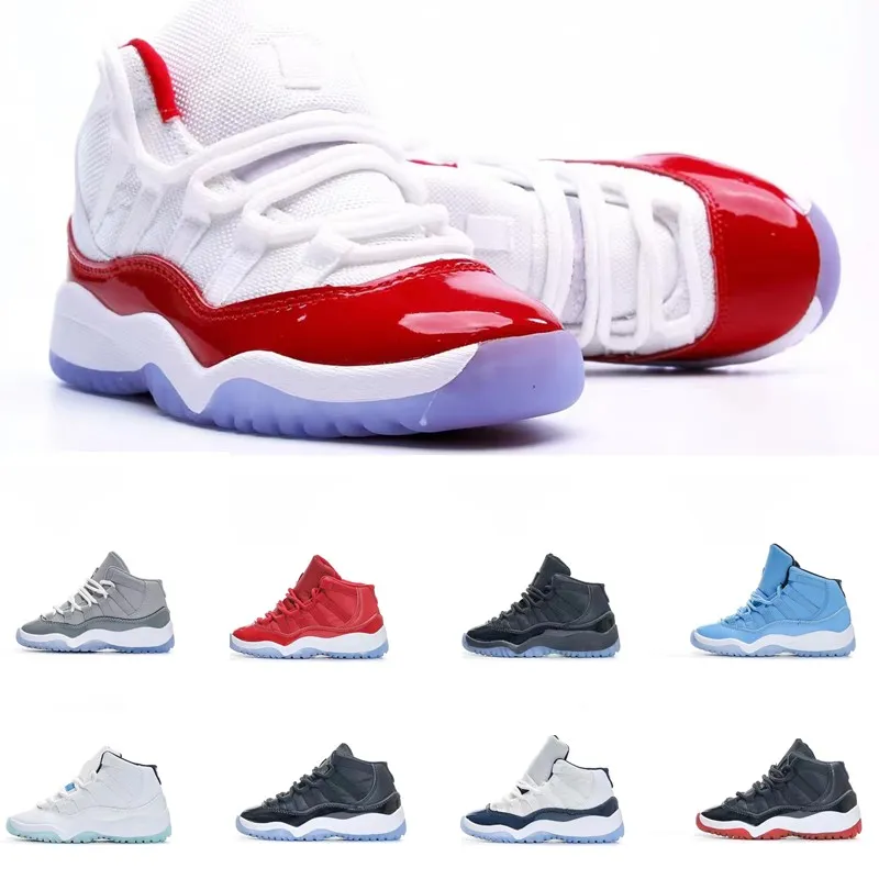 Cherry 11s Kids Shoes TD Cool Grey 11 XI baby Sneaker Concord Space Jam Metallic Silver Pink Snakeskin Bred Legend Blue Children Boys Girls
Cherry 11s Kids Shoes TD Cool Grey 11 XI baby Sneaker Concord Space Jam Metallic Silver Pink Snakeskin Bred Legend Blue Children Boys Girls