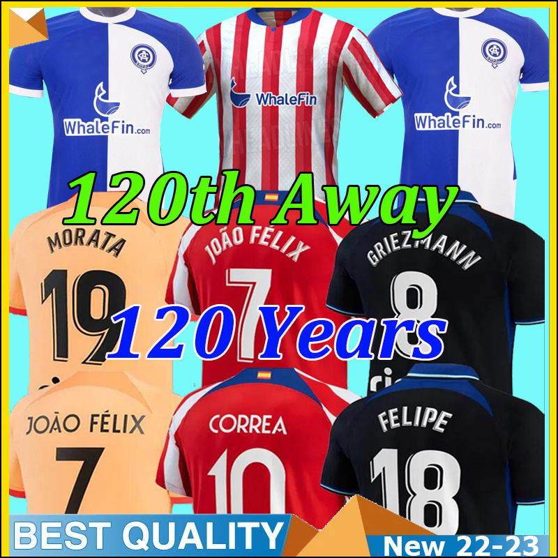 22 23 24 Atletico de Madrid Soccer JerseyS 120th Anniversary MORATA GRIEZMANN JOAO FELIX M.Llorente CORREA KOKE Camisetas LEMAR CARRASCO men kids kit Football Shirt, Kids 30 years
22 23 24 Atletico de Madrid Soccer JerseyS 120th Anniversary MORATA GRIEZMANN JOAO FELIX M.Llorente CORREA KOKE Camisetas LEMAR CARRASCO men kids kit Football Shirt, Kids 30 years