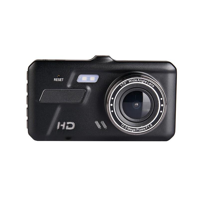 BT200 4 Inch IPS Touch Screen Cam 1080P Car DVR Dual Lens Dash Dashcam Wide Angle Video Recorder Rear Camera Night Vision