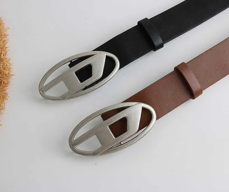 Belts Retro Silver Buckle D Letter Belt Men And Women High-end Versatile Belt Autumn Winter 2023 New G6301, Black
Belts Retro Silver Buckle D Letter Belt Men And Women High-end Versatile Belt Autumn Winter 2023 New G6301, Black