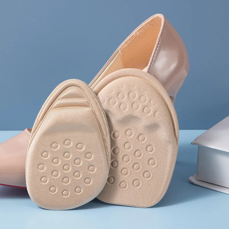 Shoe Parts Accessories Half Insoles for Shoes Inserts Forefoot Insert Nonslip Sole Cushion Reduce Size Filler High Heels Pain Relief Pads 231124