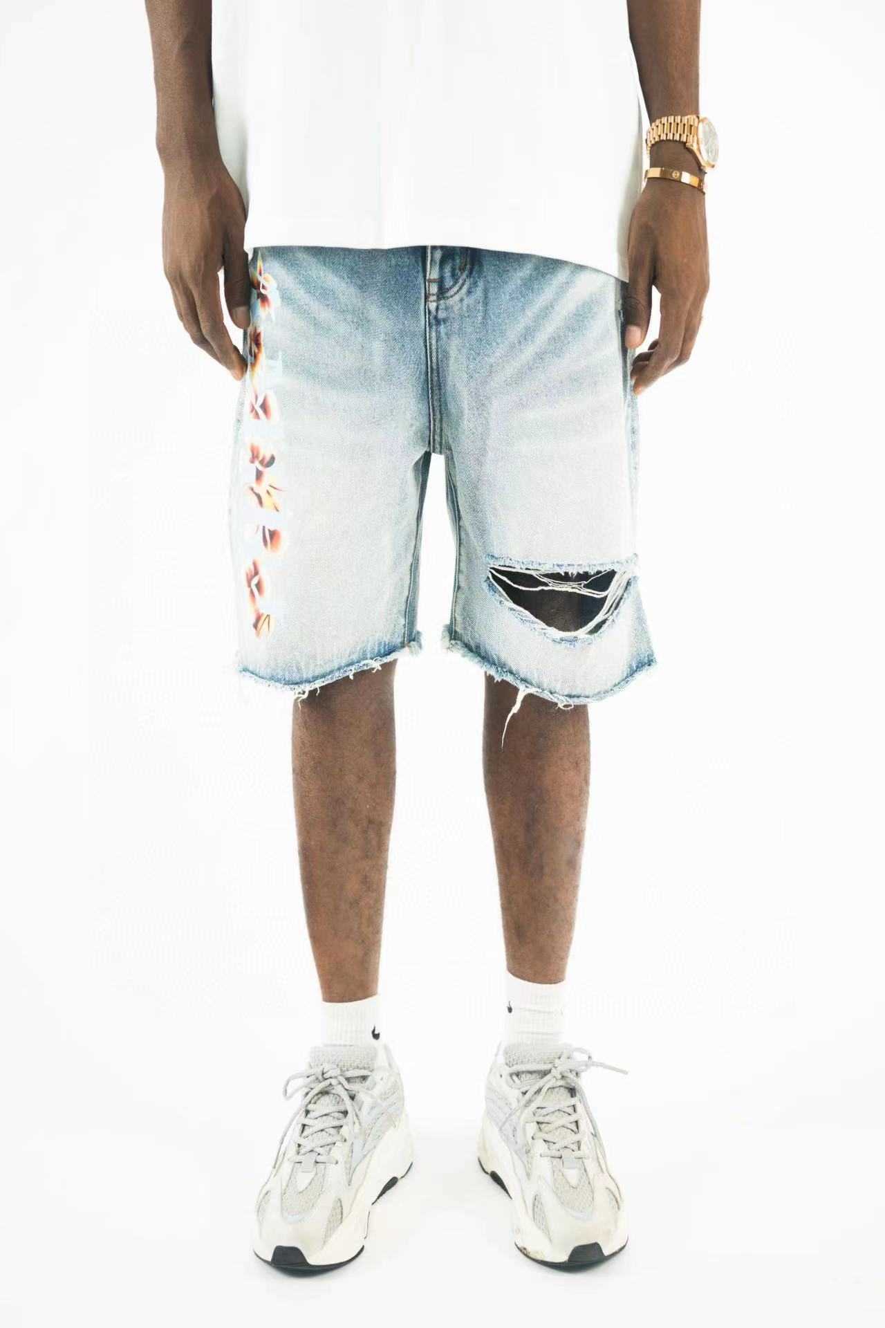 Designer Clothing Luxury Fashion Casual shorts Ami High Street Trendy Brand Summer New Print Elastic Perforated Men's Shorts Capris Beach Pants, Black
Designer Clothing Luxury Fashion Casual shorts Ami High Street Trendy Brand Summer New Print Elastic Perforated Men's Shorts Capris Beach Pants, Black