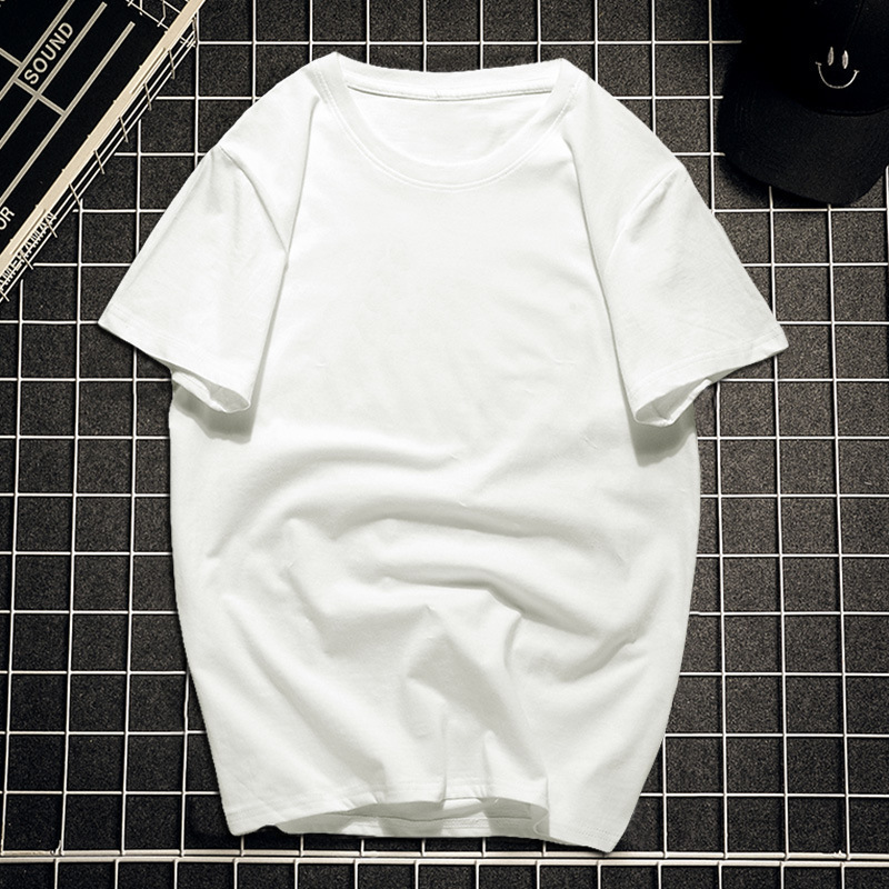 Mens TShirts 100% Pure Cotton Men Tshirt Premium Plain Black White Fashion Shortsleeved T Shirt Summer Casual Good Quality Tops 230424