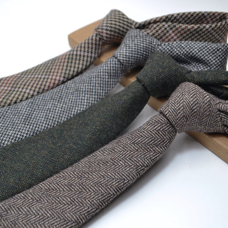 Neck Ties style wool adhesive tie 6cm fluffy solid Corbata ultra-thin striped neckline tie clothing accessories warm point tie 230425
Neck Ties style wool adhesive tie 6cm fluffy solid Corbata ultra-thin striped neckline tie clothing accessories warm point tie 230425
