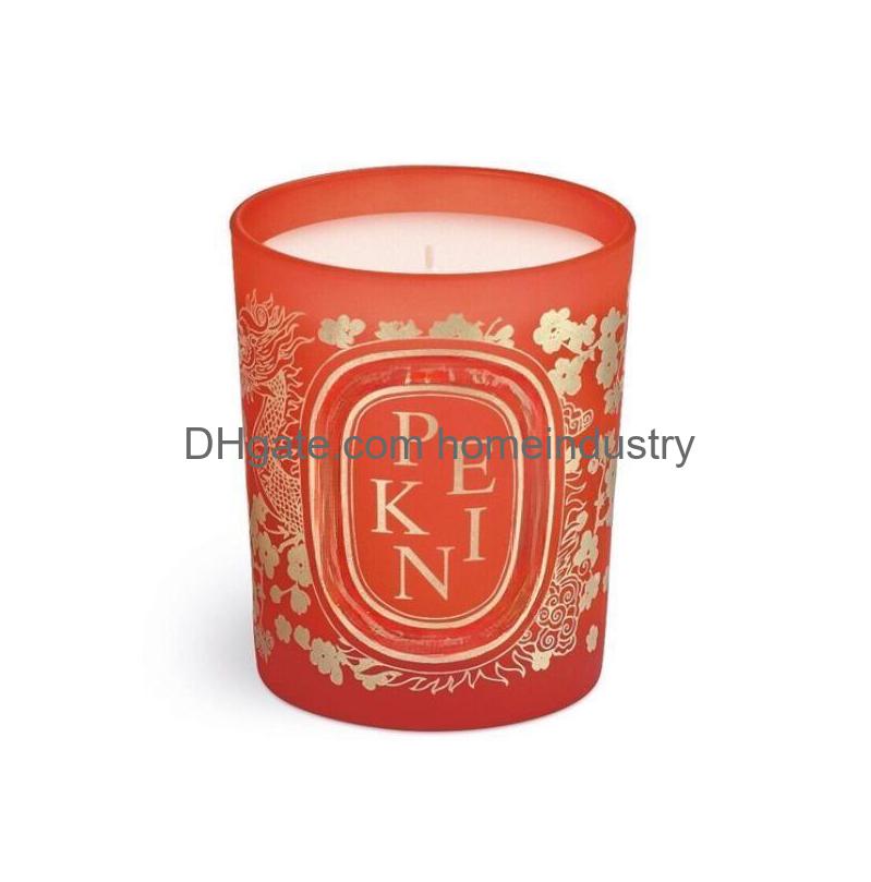 Candles Scented Fragrance Per Dip Colllection Bougie Pare Home Decoration Collection City Exclusive Edition Drop Delivery Ot13J w250411