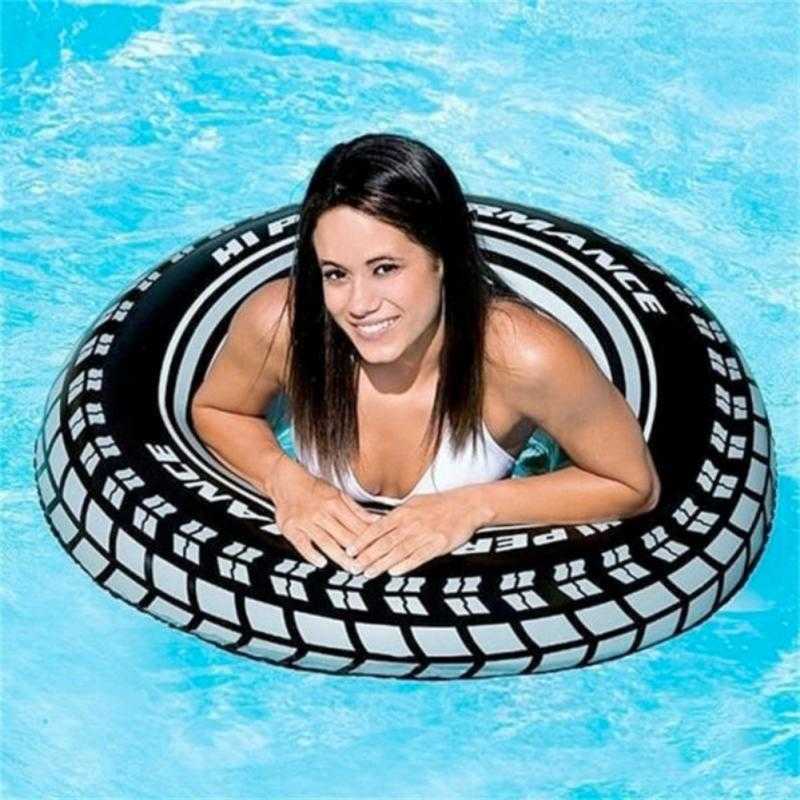 Life Vest Buoy PVC Inflatable Tire Swimming Ring Adult Tire Inflatable Floating Ring Summer Floating Swimming Ring Inflatable Swimming Ring J230424