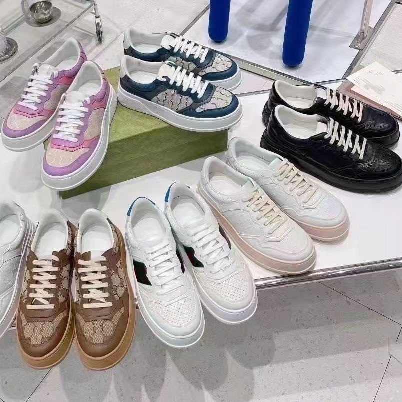 Designers Shoes Men Women White Embossed leather retro sneakers Trainer 4cm Thick Bottom trainer Genuine Leather Luxury Casual Shoe Outdoor Sneakers, 15
Designers Shoes Men Women White Embossed leather retro sneakers Trainer 4cm Thick Bottom trainer Genuine Leather Luxury Casual Shoe Outdoor Sneakers, 15