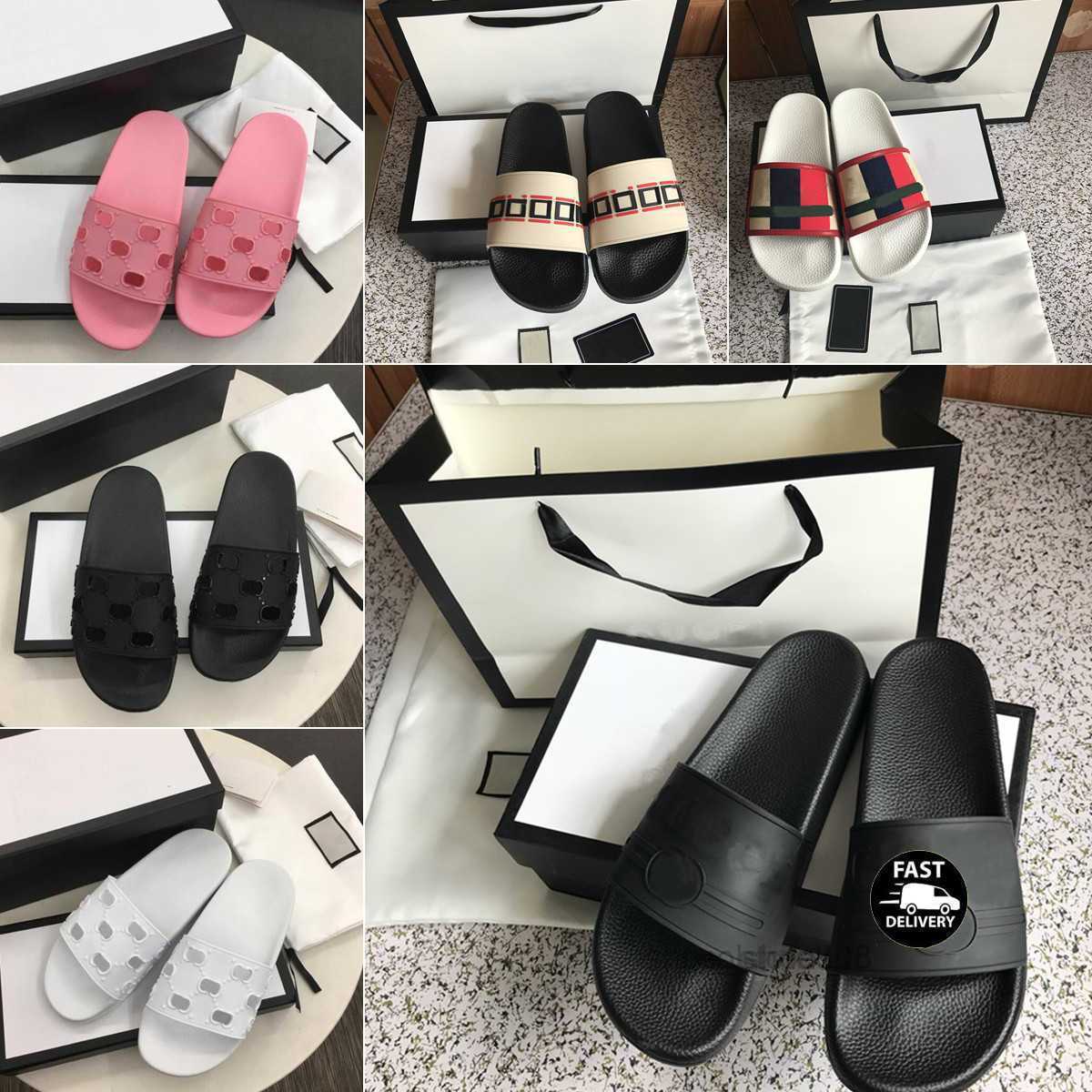 2023 Designer Ladies Rubber Slippers Sandals Fashion Flat Jelly Beach Party Shoes Red Green Black White Beige Summer Men
2023 Designer Ladies Rubber Slippers Sandals Fashion Flat Jelly Beach Party Shoes Red Green Black White Beige Summer Men