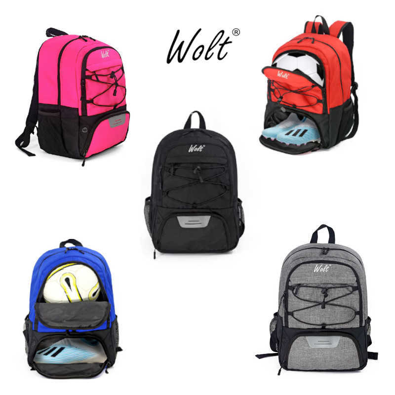 Outdoor Bags Custom Casual Travel School Student Gym Rucksack Sports Bag Basketball Football Soccer Backpack with Shoes Compartment J230424