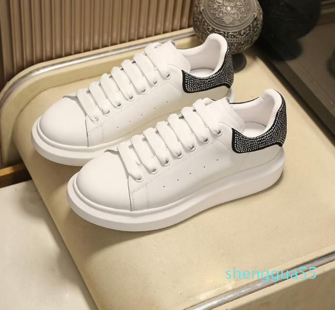 cauusal shoes sneakers white with black velvet canvas shoes leather coach male and female apartment lace platform McquEEns sneakers walking jogging, #10
cauusal shoes sneakers white with black velvet canvas shoes leather coach male and female apartment lace platform McquEEns sneakers walking jogging, #10