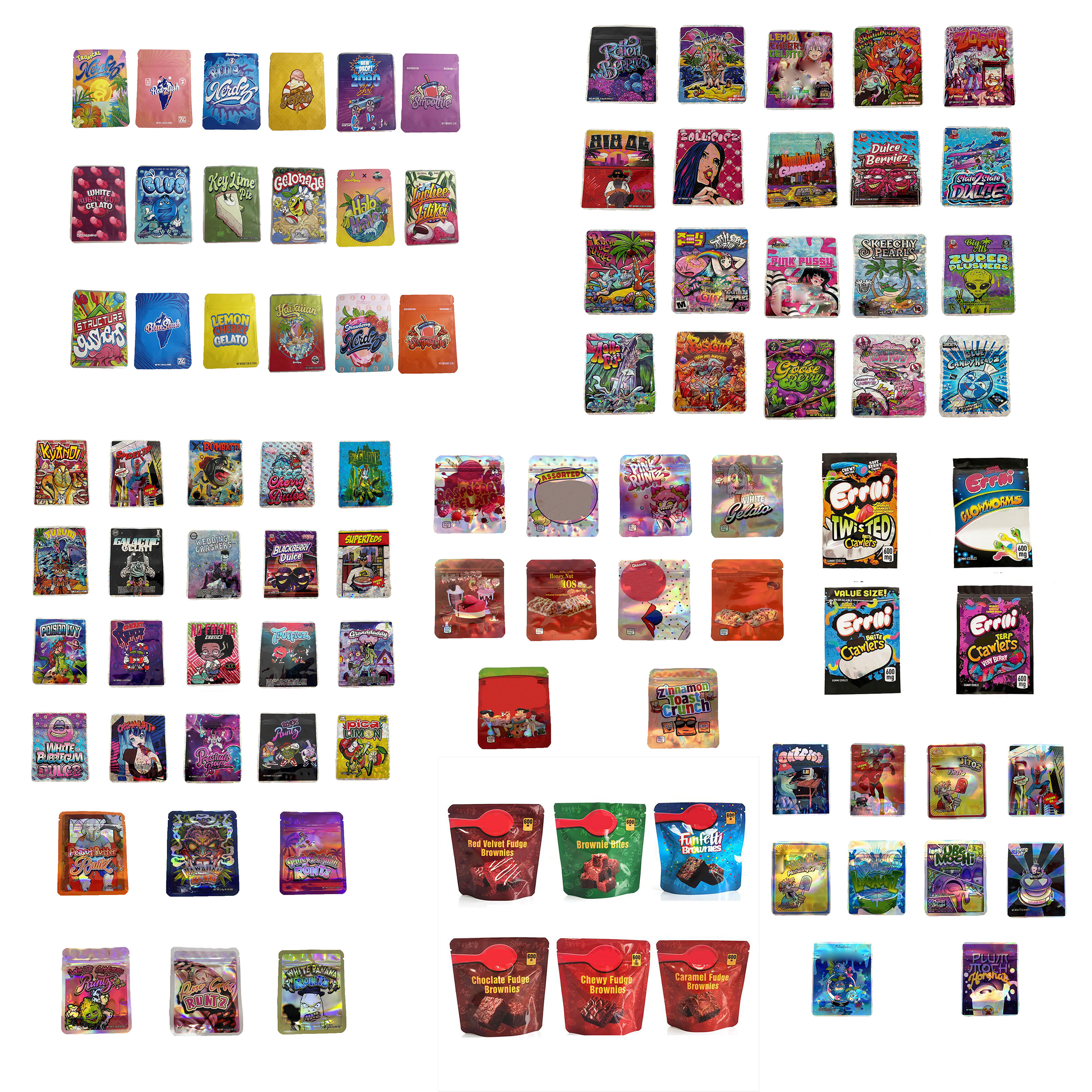 packaging bags Errlli Sour terp Crawlers bites 600mg Gummy Edibles mylar bag 500mg hashtag honey Smell proof california
packaging bags Errlli Sour terp Crawlers bites 600mg Gummy Edibles mylar bag 500mg hashtag honey Smell proof california