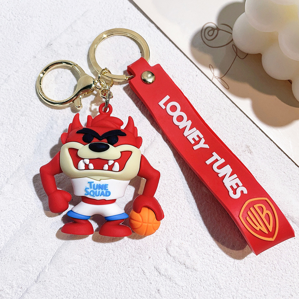 Hot Kawaii Anime styles Character Jewelry Key Chains Backpack Car Fashion Key Ring Accessories kids gift