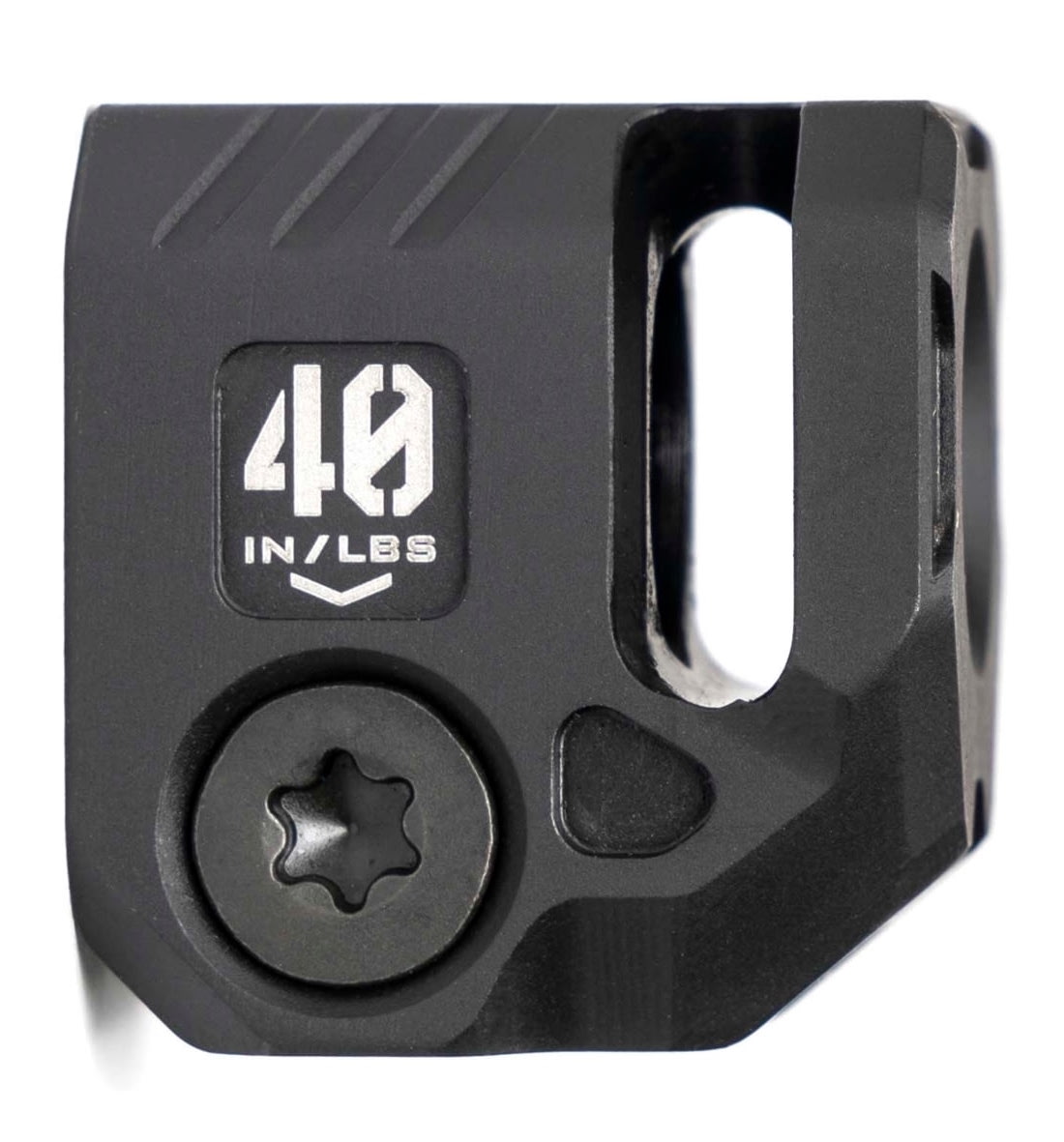 Strike Micro Threaded Comp brake adapter with 14mm reverse teeth