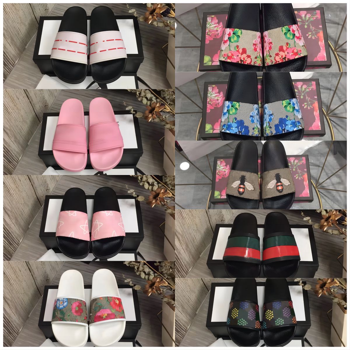 Slides Mens Women Slippers Summer Sandals Beach Slide Flat platform Ladies Sandali Bathroom Home Shoes Flip Flops Striped Causal Slipper 36-47 with box, G-4
Slides Mens Women Slippers Summer Sandals Beach Slide Flat platform Ladies Sandali Bathroom Home Shoes Flip Flops Striped Causal Slipper 36-47 with box, G-4
