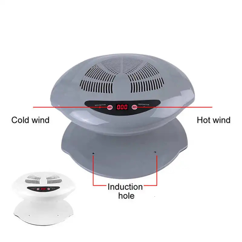 Nail Dryers 400W Warm cool Polish Dryer Fan Manicure Machine Art Equipment Fast Curing Lamp Tool 231123