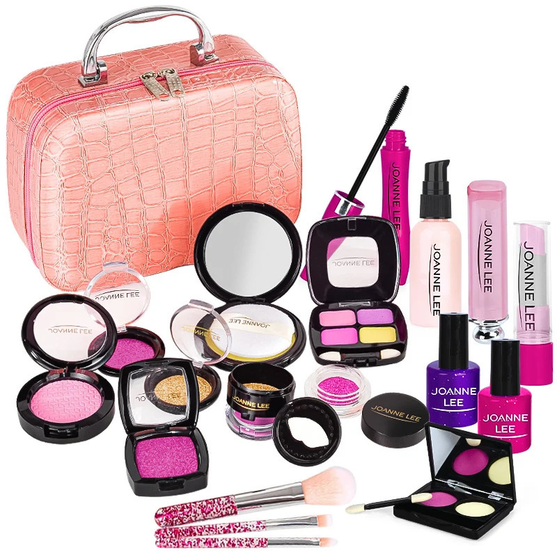 Beauty Fashion Kids Toys Simulation Cosmetics Set Pretend Makeup Girls Play House Make up Educational for Fun Game 231124 - view 3