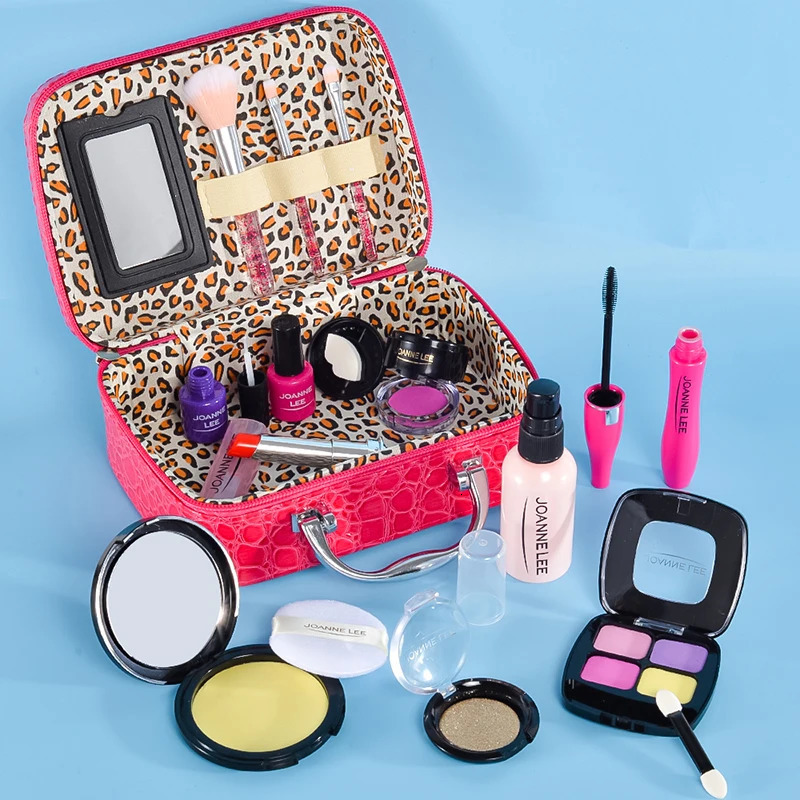 Beauty Fashion Kids Toys Simulation Cosmetics Set Pretend Makeup Girls Play House Make up Educational for Fun Game 231124 - view 7