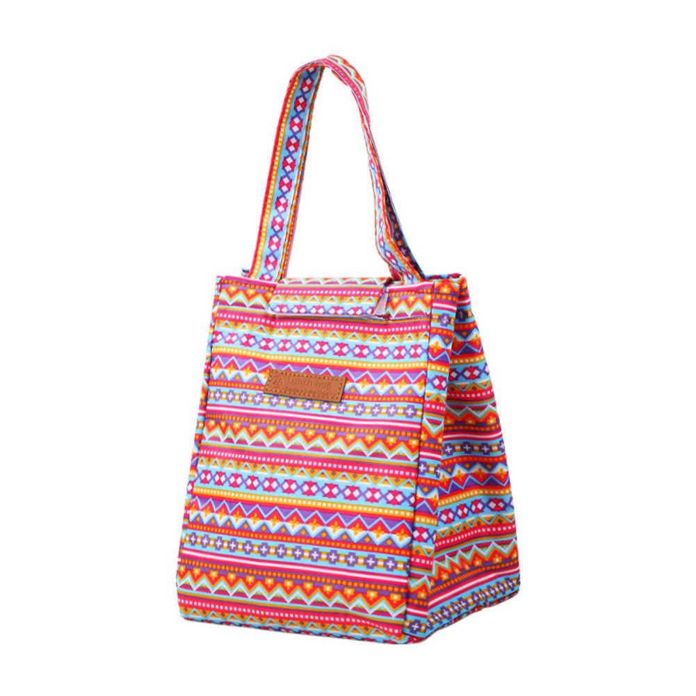 Ice Packs/Isothermic Fashion Insulated Lunch Bags For Men Women Breakfast Box Organizer Waterproof Camping Food Drink Cooler Bag Picnic Travel J230425