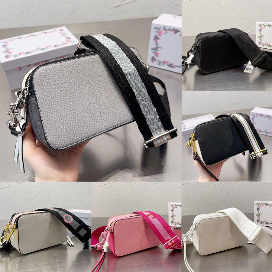 designers Bag snapshot bag Women Crossbody Camera Bag Leather Double Zip Color Matching Casual Wide Strap Shoulder Bags, #47
designers Bag snapshot bag Women Crossbody Camera Bag Leather Double Zip Color Matching Casual Wide Strap Shoulder Bags, #47