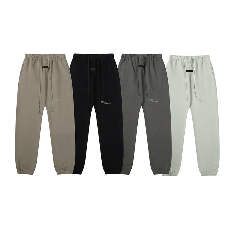 Mens Pants Designer ESS FOG Pants Reflective Mens Womens Elasticity Men Sports Loose Silocone Letters Sweatpants Drawstring Trousers Casual
Mens Pants Designer ESS FOG Pants Reflective Mens Womens Elasticity Men Sports Loose Silocone Letters Sweatpants Drawstring Trousers Casual