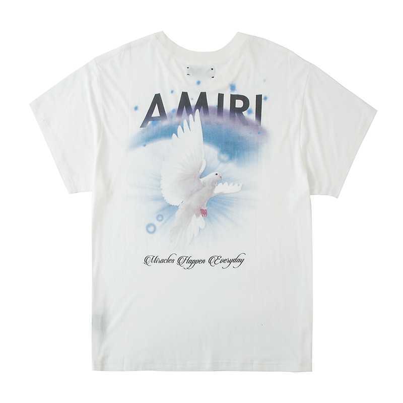 Designer Fashion Clothing Tees Tshirt Amiiri Amiiri 20ss Starry Sky Rainbow Galaxy Peace Pigeon Crane High Street Short Sleeve Tshirt Luxury Casual Streetwear For s, Black
Designer Fashion Clothing Tees Tshirt Amiiri Amiiri 20ss Starry Sky Rainbow Galaxy Peace Pigeon Crane High Street Short Sleeve Tshirt Luxury Casual Streetwear For s, Black