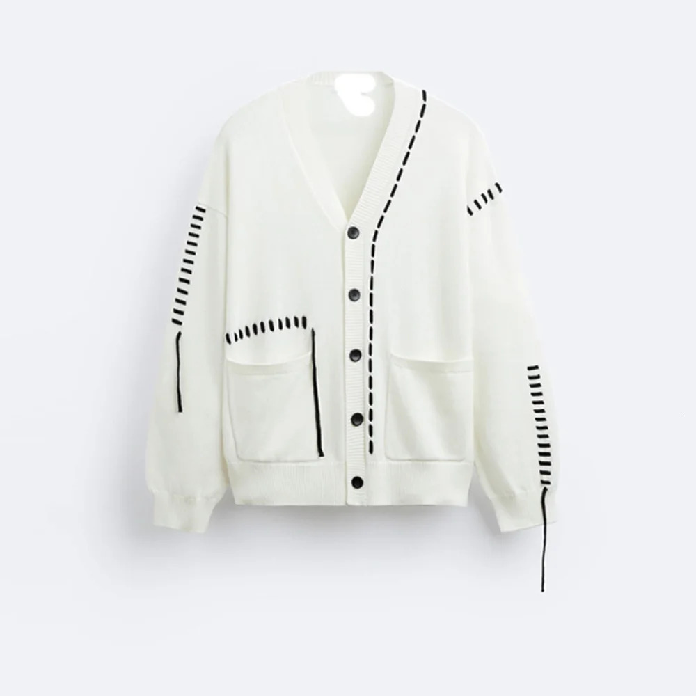 Men s Sweaters 2023 Autumn Winter Fashion Selling Knitted Cardigan Drawstring Style Coat 231124