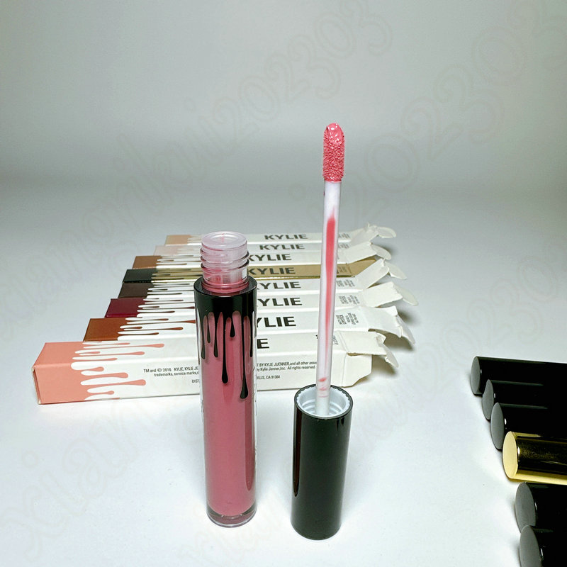 

Kylie Jenner KOKO K Makeup Lip gloss Nude Glitter Lip gloss Liquid Lipstick Matte Waterproof LipGloss 8 Colors Lipstick