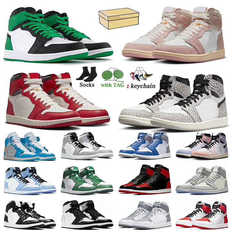 With Box Jumpman Retro 1 Men Basketball Shoes dhgate 1s Washed Pink Skyline White Cement Dark Mocha Lucky Green Lost And Found Bred UNC True Blue Mens Women sneakers, # 36-46 multi color
With Box Jumpman Retro 1 Men Basketball Shoes dhgate 1s Washed Pink Skyline White Cement Dark Mocha Lucky Green Lost And Found Bred UNC True Blue Mens Women sneakers, # 36-46 multi color