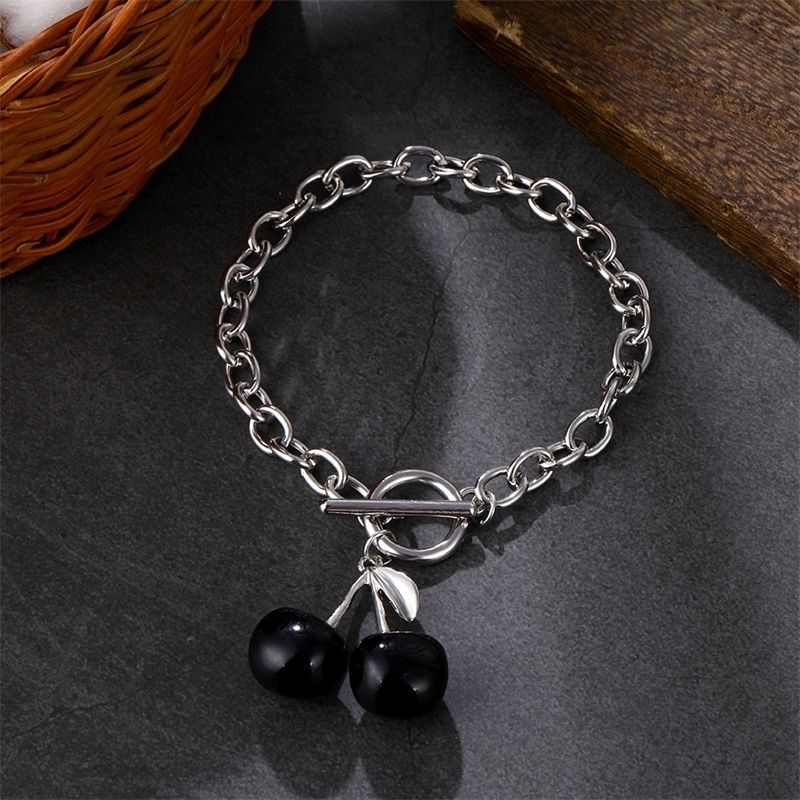 Charm Bracelets FNIO Bohemian for Women Fashion Multilayer Beaded Chain Set Bracelet Bangles Jewelry Punk 230424