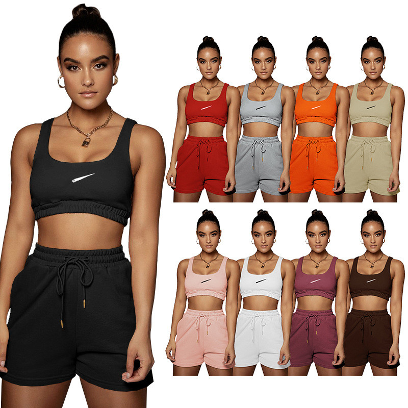 NK Women Sports Short Sets Sport Quick Drying Two-piece Workout Bras Sets Sleeveless Fitness Casual Summer, Red
NK Women Sports Short Sets Sport Quick Drying Two-piece Workout Bras Sets Sleeveless Fitness Casual Summer, Red