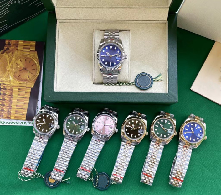 gold rainbow Watch Luxury designer Automatic Watches All Stainless Steel Strap Adjustable Luminous Waterproof Montre de Luxe Self-wind Fashion Wristwatches