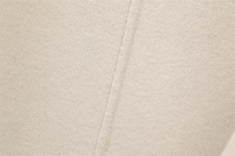 Women's Wool Blends RARF 2023 women's long over knee loose double pocket woolen doublesided coat cashmere ladies 231124