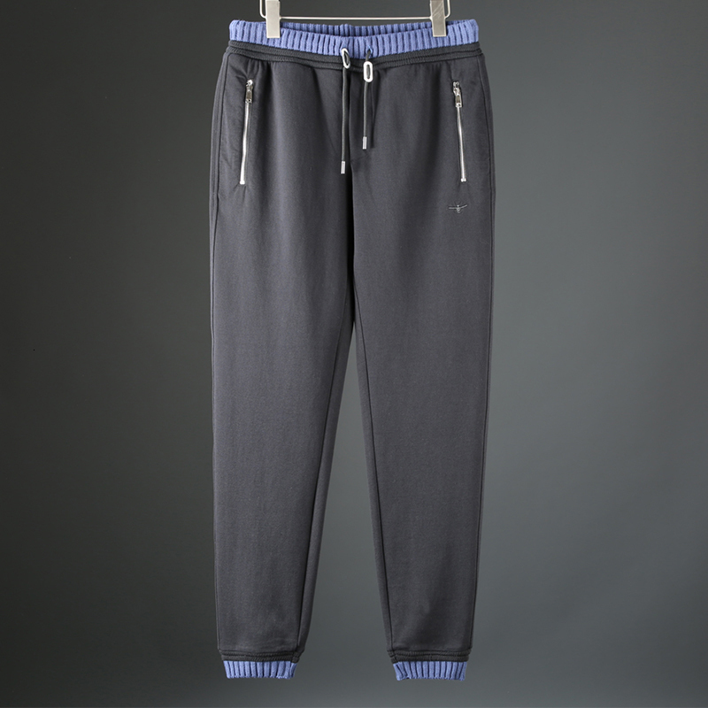 Men's Tracksuits JSBD heavy quality goods spider embroidery knitting contrast color autumn winter thick men's hooded casual sports suit 2304