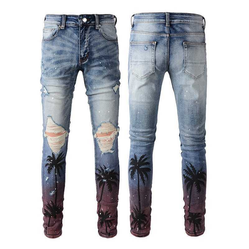 Designer Clothing Luxury Casual Fashion Denim Pants Amiiri Style Coconut Tree Jeans Distressed Ripped Skinny Jeans Motocycle Rock Straight Biker Pants for sale
Designer Clothing Luxury Casual Fashion Denim Pants Amiiri Style Coconut Tree Jeans Distressed Ripped Skinny Jeans Motocycle Rock Straight Biker Pants for sale