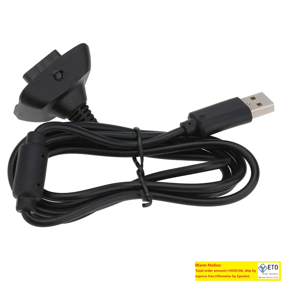 Black USB Charging Cable Wire Charge Cord Replacement Charger For Xbox 360 Wireless Game Controller
Black USB Charging Cable Wire Charge Cord Replacement Charger For Xbox 360 Wireless Game Controller