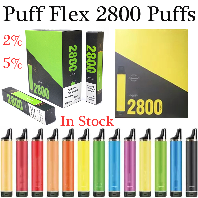 Puff 2800 Puffs Flex Disposable E Cigarettes 5% Vape Pen Desechable 2% Device 1500MAh Battery 10ml Prefilled Pods EU No Tariff Vaper Device Free Ship
Puff 2800 Puffs Flex Disposable E Cigarettes 5% Vape Pen Desechable 2% Device 1500MAh Battery 10ml Prefilled Pods EU No Tariff Vaper Device Free Ship