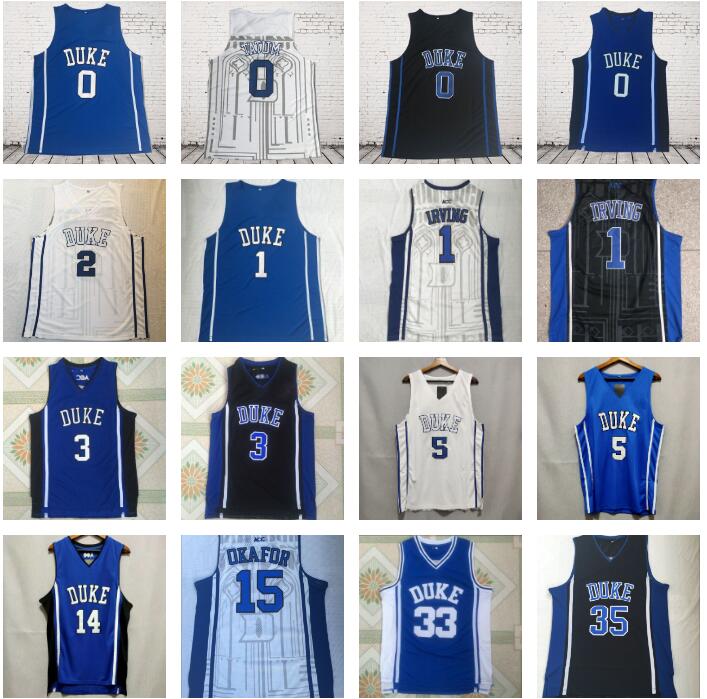 Men 0 Jayson Tatum College Jersey Black Blue White Duke Devils Basketball Jerseys Color Stitched Sport Breathable Excellent 32 Christian Laettner 15 OKAFOR 33 HILL, As shown in illustration
Men 0 Jayson Tatum College Jersey Black Blue White Duke Devils Basketball Jerseys Color Stitched Sport Breathable Excellent 32 Christian Laettner 15 OKAFOR 33 HILL, As shown in illustration