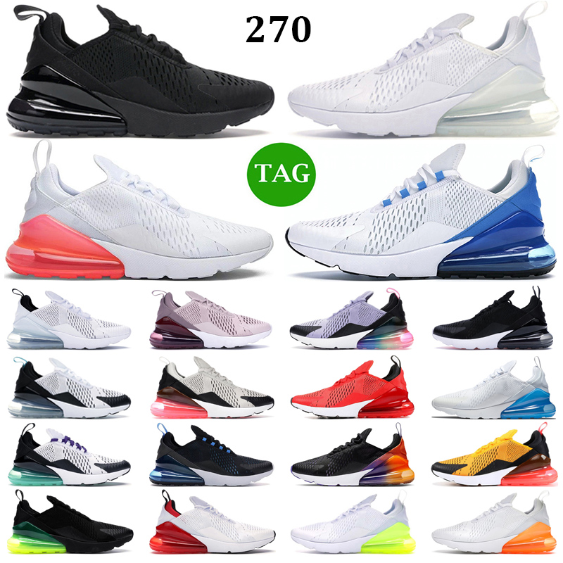 270 Running Shoes Men Women 270s Triple Black White University Blue Barely Rose Hot Punch Be True Tiger Grape Mens Trainers Sport Sneakers, #26
270 Running Shoes Men Women 270s Triple Black White University Blue Barely Rose Hot Punch Be True Tiger Grape Mens Trainers Sport Sneakers, #26