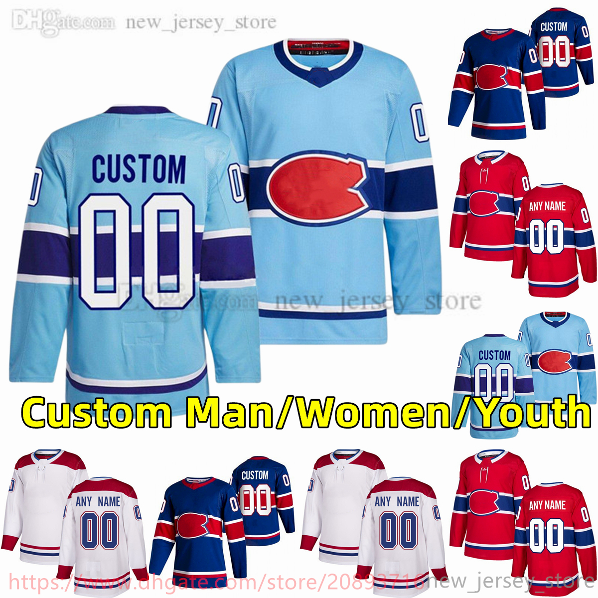 custom S-6XL Movie College Hockey Wears Jersey Embroidery 22 ColeCaufield 20 JurajSlafkovsky 14 NickSuzuki 77 KirbyDach 11 BrendanGallagher 31 CareyPrice Jerseys, Youth only s-xl
custom S-6XL Movie College Hockey Wears Jersey Embroidery 22 ColeCaufield 20 JurajSlafkovsky 14 NickSuzuki 77 KirbyDach 11 BrendanGallagher 31 CareyPrice Jerseys, Youth only s-xl