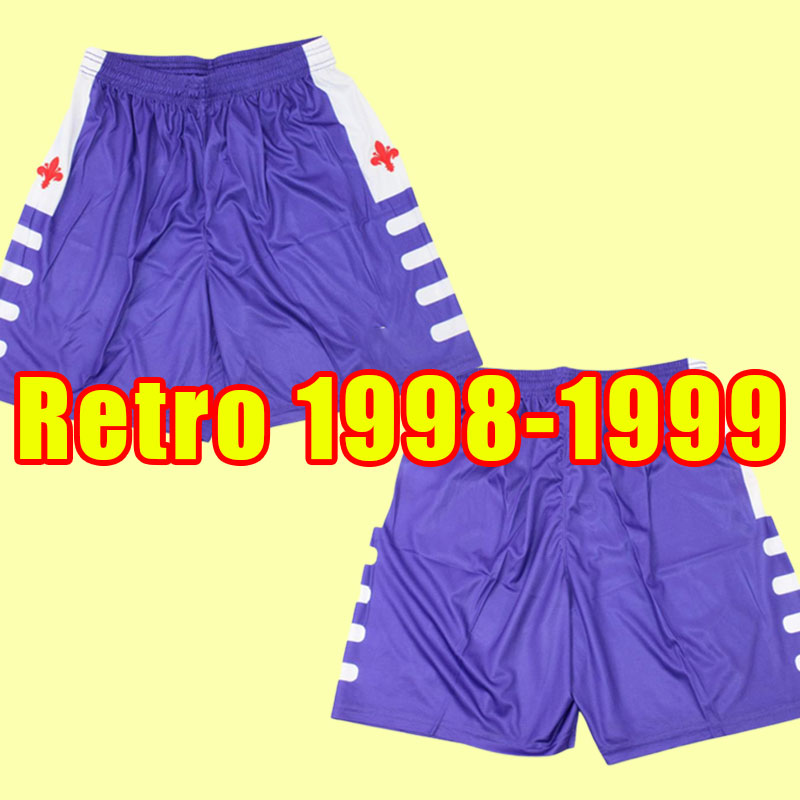 Short sleeve Fiorentina BATISTUTA 1998 1999 Retro Soccer shorts BIGICA RUI COSTA 98 99 Home Football pants Camisas de Futebol Classic Vintage
Short sleeve Fiorentina BATISTUTA 1998 1999 Retro Soccer shorts BIGICA RUI COSTA 98 99 Home Football pants Camisas de Futebol Classic Vintage